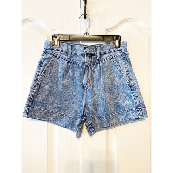 American Eagle Mom jeans Shorts size 2 light blue - Picture 1 of 12
